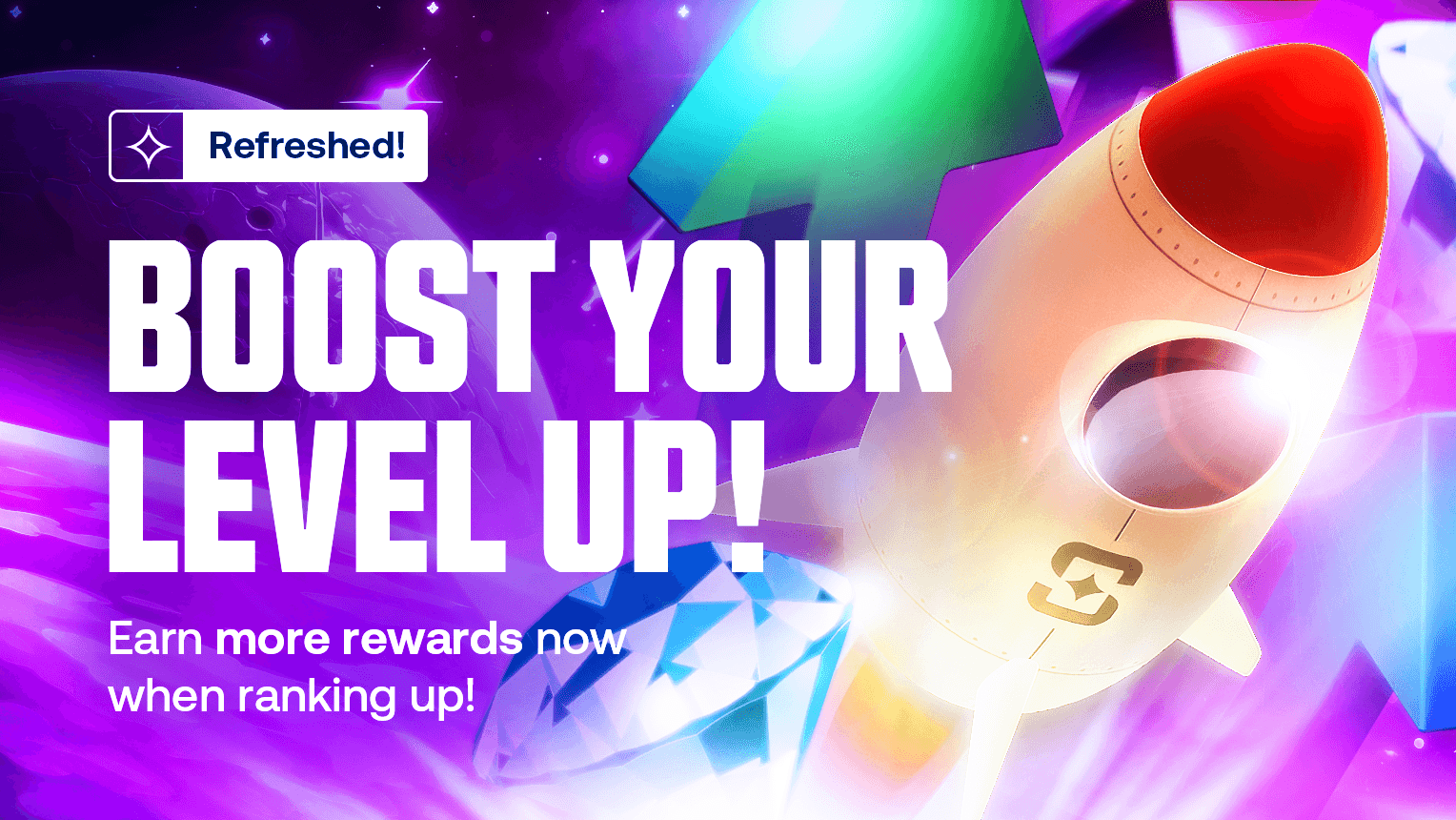 The Level Up Promotion on Shuffle.com!